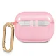 Guess Glitter Collection dėklas AirPods Pro ausinėms, Rožinis