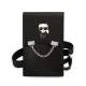 Karl Lagerfeld Ikonik Karl Chain krepšelis telefonui, juodas