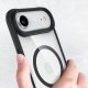 3mk iPhone 17 Air dėklas Satin Armor MagCase, baltas