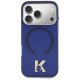 Karl Lagerfeld IML K Head Logo MagSafe dėklas, skirtas iPhone 17 Pro, mėlynas