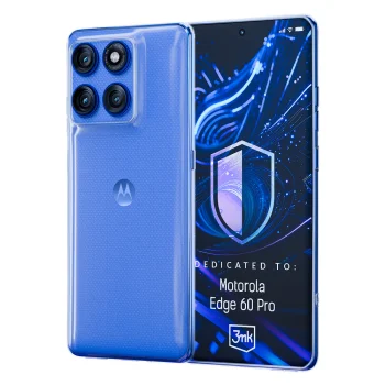 3mk Clear Case for Motorola Edge 60 Pro, Transparent