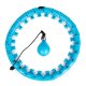 Fitness hula hoop with massager and 350g weight