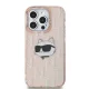 Karl Lagerfeld dėklas iPhone 14 Pro telefonui, rožinis
