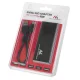 Maclean MCE443 M.2 NVMe/SATA SSD išorinis disko dėklas, USB 3.1, aliuminis
