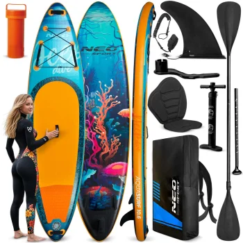 Pripučiama SUP irklentė Neo-Sport Aquasurf 170204, 320x84x15 cm