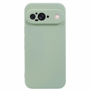 Google Pixel 9 silikoninis apsauginis dėklas, žalias