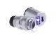 Kišeninis mikroskopas ir juvelyrinis didintuvas 60x su 2 LED ir UV šviesa