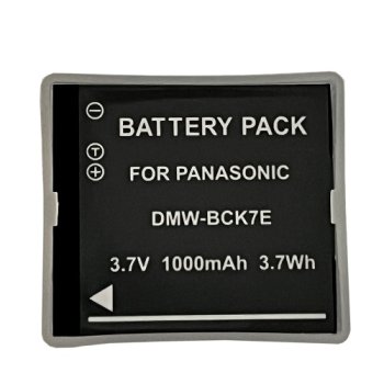 Extra Digital Battery for Panasonic DMW-BCK7E (1000 mAh)