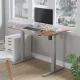 Ergo Office ER-403G Electric Standing Desk Frame (No Top), Grey