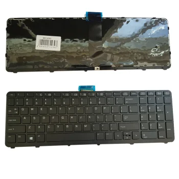 HP ZBook 15 G1 / G2, 17 G1 / G2 klaviatūra (US), juoda
