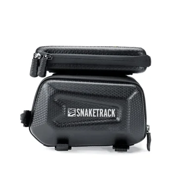 Dviračio rėmo krepšys Snake Track ST04, 1.5 l, juodas