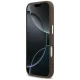 Guess dėklas iPhone 17 telefonui 4G PU Leather su MagSafe, rudas