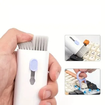 Electronics Cleaning Kit T-Phox 7-in-1 for Keyboard Airpods and Phone, Blue