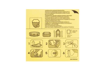 BESTWAY 62091 repair patches for inflatable pools and mattresses, 10 pcs