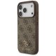 Guess 4G Small Classic Logo MagSafe dėklas iPhone 17 Pro, rudas