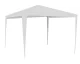 Sodo pavilionas su 4 sienomis 3x3m, baltas (Modelis: 120943)