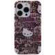 Hello Kitty iPhone 14 Pro Max dėklas IML Tags Graffiti, rožinis