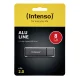 USB atmintinė Intenso Alu Line 8 GB USB 2.0, antracito