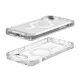 UAG Plyo MagSafe dėklas, skirtas iPhone 15 Plus, skaidrus / baltas