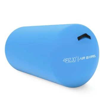 Pripučiamas gimnastikos volas Air Barrel 75 cm, mėlynas