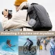„Tech-Protect Silicone Hook“ dėklas, skirtas Samsung Galaxy Buds 3 / 3 Pro, juodas