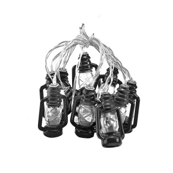 Saulės energija įkraunama LED girlianda Forever Light SUNARI FLS-86, 30 LED, 6.5 m, juoda