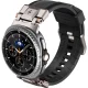 Laikrodžio dirželis Spigen DuraPro Armor skirtas Samsung Galaxy Watch 40/44/46 mm, juodas