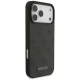 Guess 4G Classic dėklas, skirtas iPhone 17 Pro Max, juodas