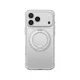 AmazingThing Titan Pro Spin Lens dėklas iPhone 18 Pro su žiedu ir MagSafe, skaidrus