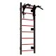 Gimnastikos sienelė MOVEPRO 215 cm su prisitraukimų skersiniu, juoda