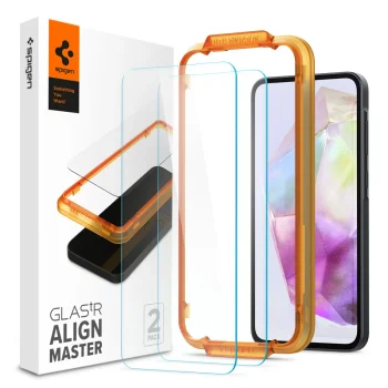 Samsung Galaxy A35 ( SM-A356E/DS ) / A55 ( SM-A556B/DS ) Spigen ALM GLAS.TR Tempered Glass 2-Pack