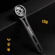 Anglies pluošto dviračio kompiuterio laikiklis Rockbros FK-307W, juodas