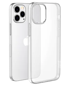 Apple iPhone 12 / 12 Pro 6.1" itin plonas TPU dėklas, skaidrus