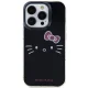 Dėklas iPhone 14 Pro Hello Kitty IML Kitty Face, juodas