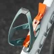 Rockbros 310013002 Bicycle Bottle Cage with Tire Lever, Blue-Orange