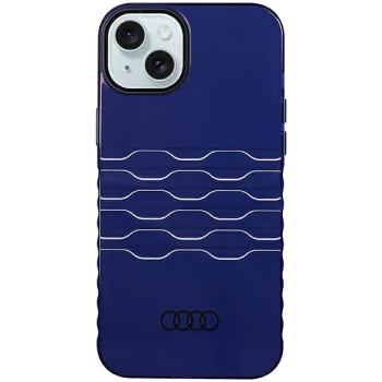 Audi IML MagSafe dėklas telefonui iPhone 15 Plus / 14 Plus 6.7", mėlynas