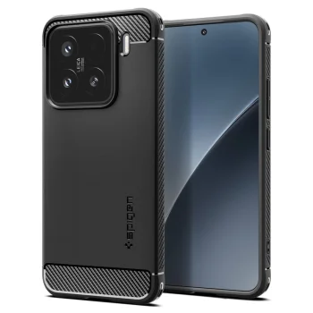 Xiaomi 15 Spigen Rugged Armor Case Cover, Black