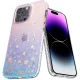 Kingxbar Heart Star dėklas telefonui iPhone 14 Plus su kristalais, Zodiac