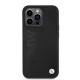 BMW Silicone Signature MagSafe dėklas iPhone 13 Pro / 13, juodas