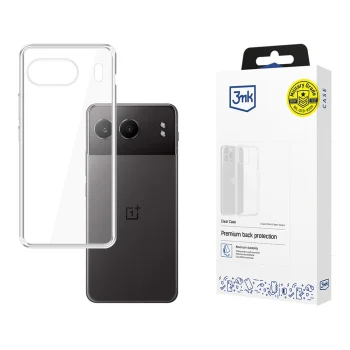 Dėklas 3mk Clear Case skirtas OnePlus Nord 4, skaidrus
