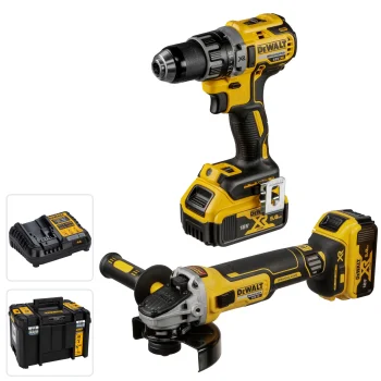 Akumuliatorinių įrankių rinkinys DeWalt DCK2020P2T-QW 18V 2x 5.0Ah TSTAK