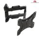 Maclean MC-742 TV ir monitoriaus sieninis laikiklis 13-55\", 30kg, juodas