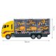 Car Carrier Truck Toy with 6 Construction Vehicles 22481