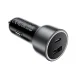 Automobilinis įkroviklis Acefast B21 75W, USB-C + USB-A, juodas