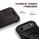 Dėklas Tech-Protect MagHybrid skirtas iPhone Air, MagSafe, juodas ir raudonas