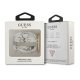 Guess AirPods 3 dėklas Marble Strap Collection, pilkas