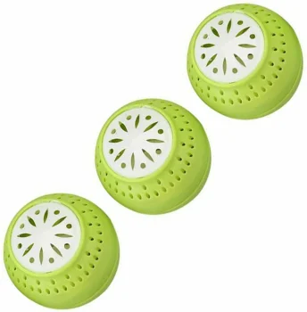 Refrigerator Odor Absorber, 3 Pcs, Ø 5 cm, Green
