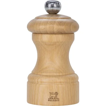 Peugeot Bistro Manual Salt Mill 10 cm Natural Wood