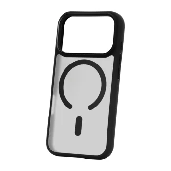 Roobix Dusky MagSafe Case for iPhone 17 Pro - Matte Black