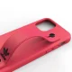 Adidas iPhone 12 / 12 Pro dėklas su juostele rankai, rožinis